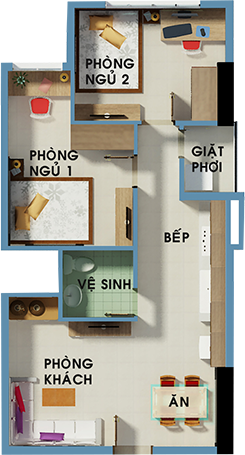 TỔNG QUAN CĂN HỘ THE USEFULL